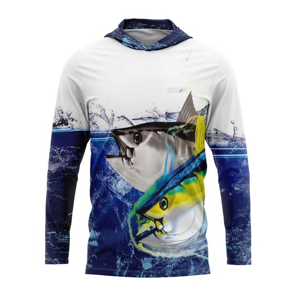 Big Tuna Hooded Fishing Shirt