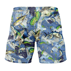 Blue Pelagic Camo Comfy Fit BoardShorts