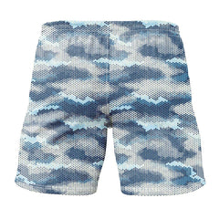 Blue Pixel Camo Comfy Fit BoardShorts