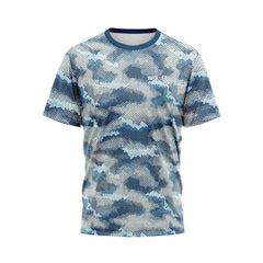 Blue Pixel Camo Fishing TShirt