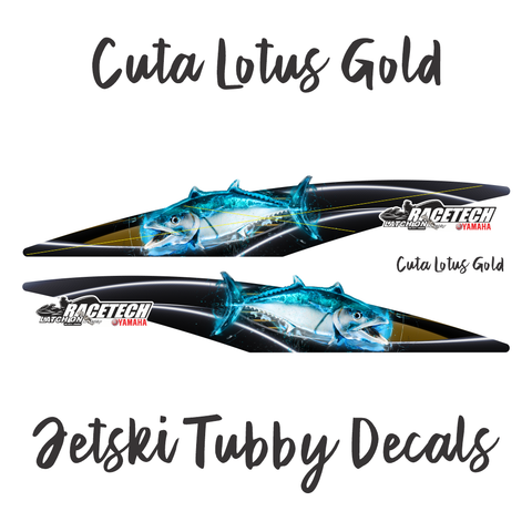 Cuta Lotus Gold Tubby Decal