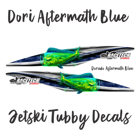 Dorado Aftermath Blue Tubby Decal