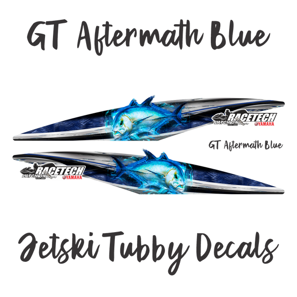 GT Aftermath Blue Tubby Decal