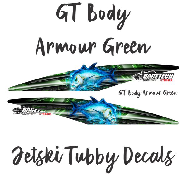 GT Body Armour Green Tubby Decal