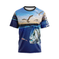 Giant Travelly Fishing TShirt