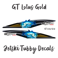 GT Lotus Gold Tubby Decal