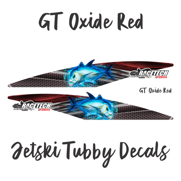 GT Oxide Red Tubby Decal