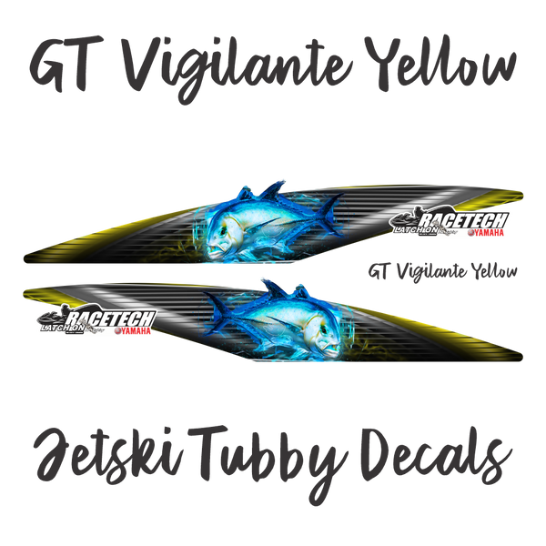 GT Vigilante Yellow Tubby Decal