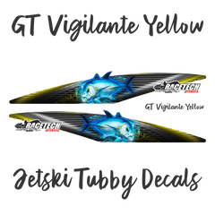 GT Vigilante Yellow Tubby Decal