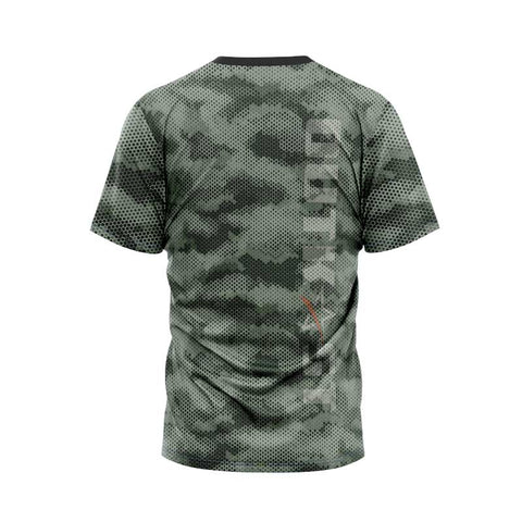 Green Hex Camo Fishing TShirt