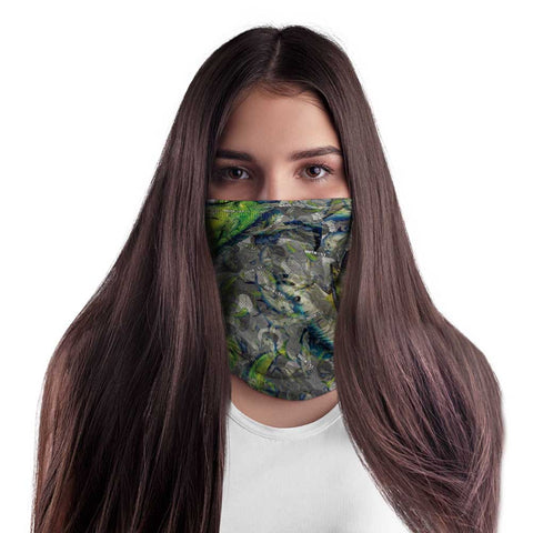 Grey Pelagic Camo Bandana