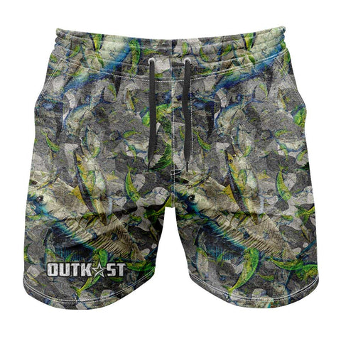 Grey Pelagic Camo Comfy Fit BoardShorts