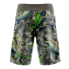 Grey Pelagic Camo SlimFit BoardShorts