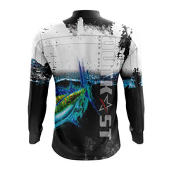 Marlin Black Fishing Shirt