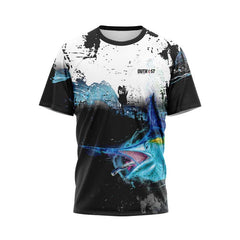 Marlin Black Fishing TShirt