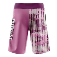 PinkHexCamo Slimfit BoardShorts