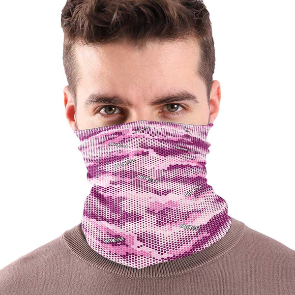 Pink Pixel Camo Bandana