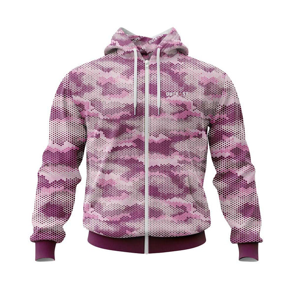 Pink Pixel Camo Hoodie