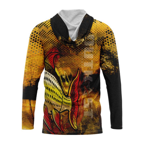 TigerFish Hex Hooded Fishing Shirt