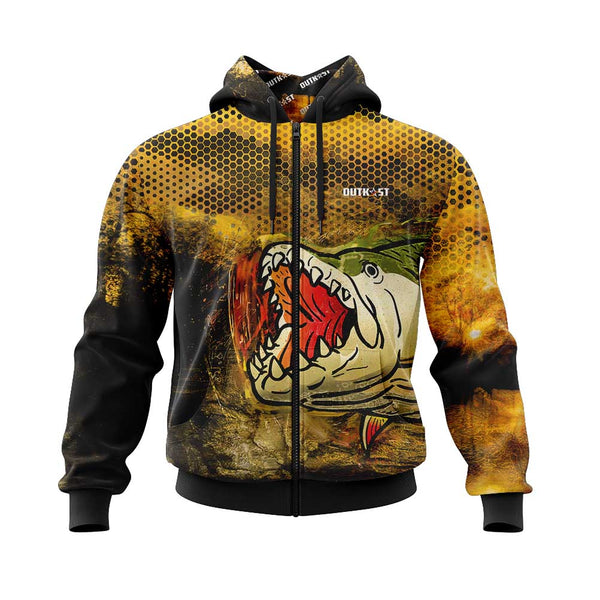 Tigerfish Hex Fishing Hoodie