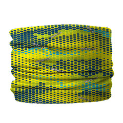 Yellow Hex Camo Bandana